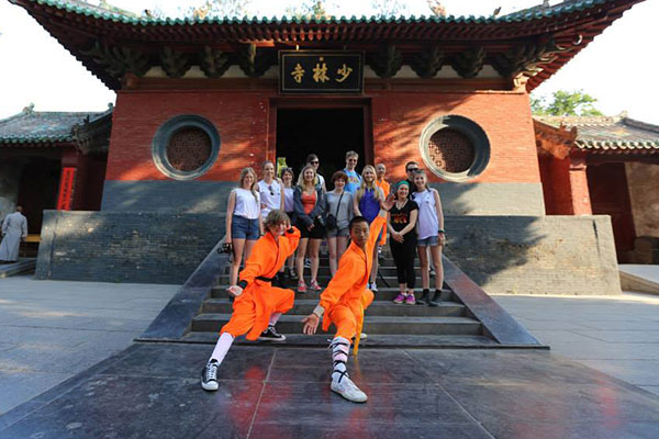 martial arts sports china school trip