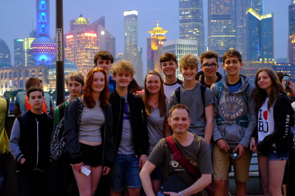 School trip to China