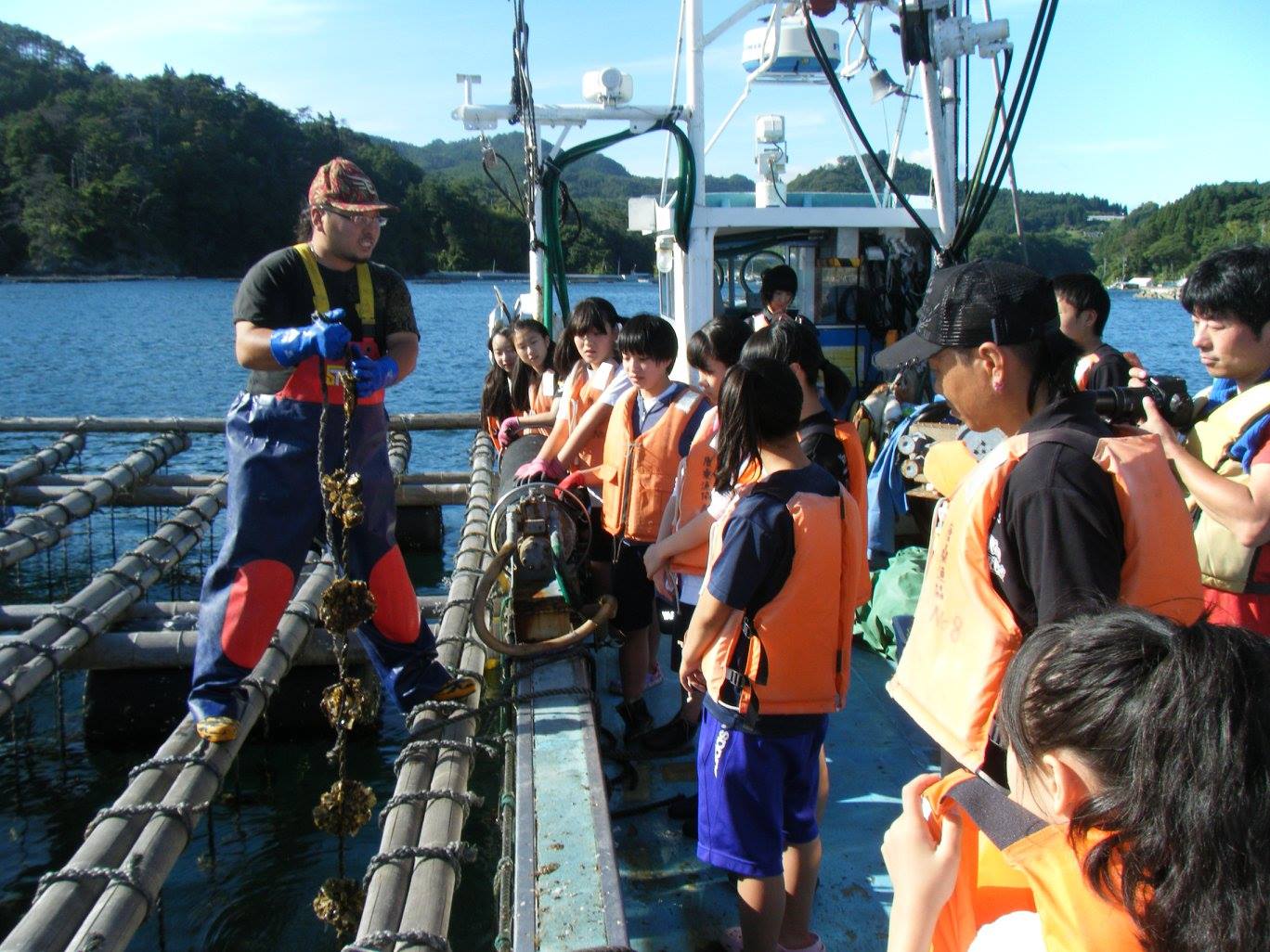 disaster relief school trip to Japan