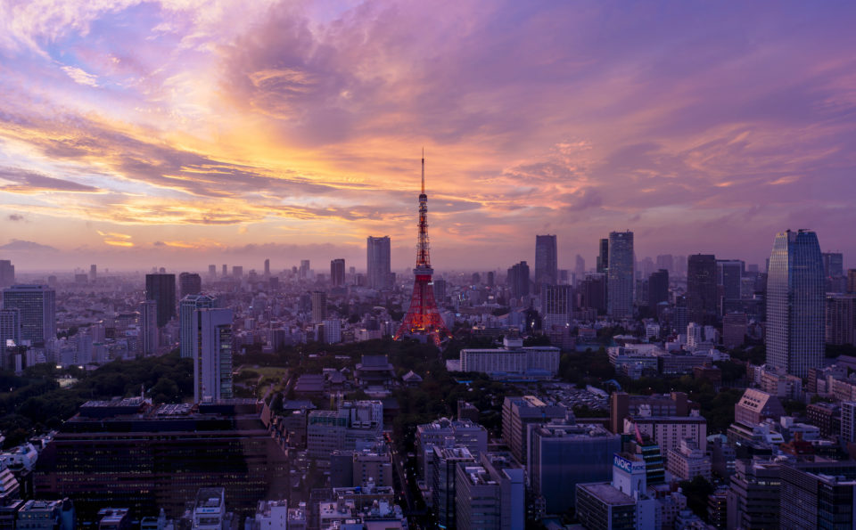 Tokyo Tower - Economics in Japan tour