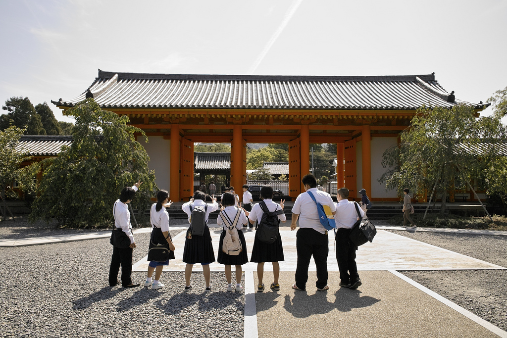 Students in Kyoto