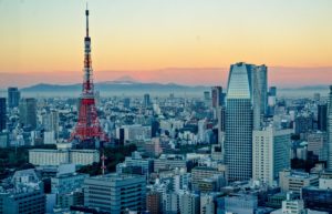 Tokyo Tower - Economics in Japan trip