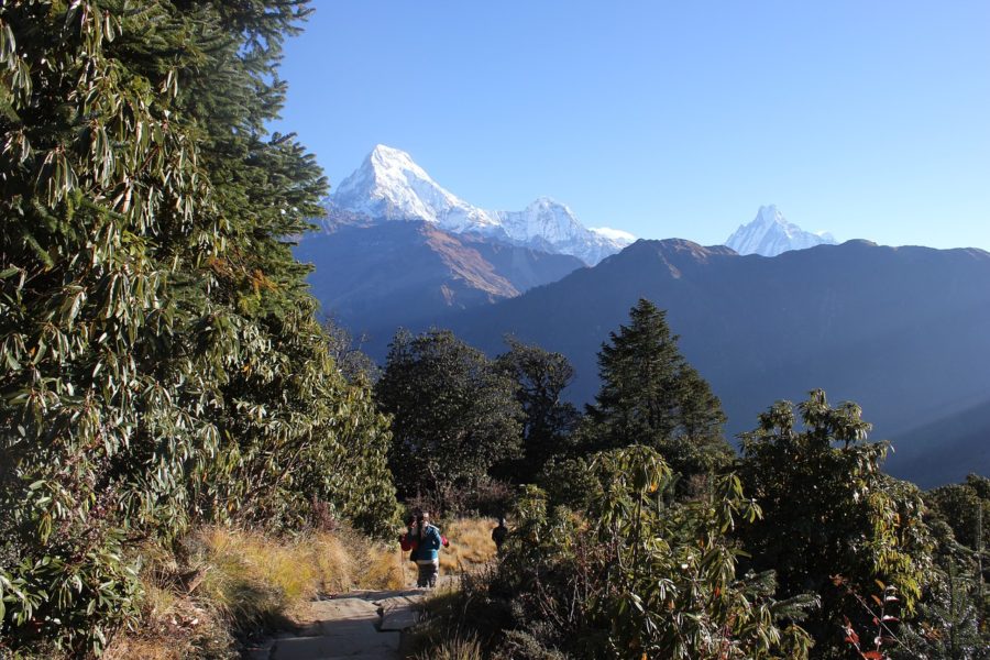 adventure school trip to Nepal