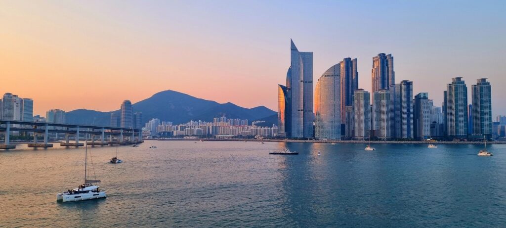 Busan skyline